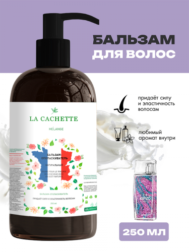 Бальзам-ополаскиватель для волос W018 L'Eau Par Kenzo Aquadisiac, 250 мл, с дозатором