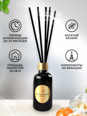 Аромадиффузор с палочками/диффузор La Cachette M092 по мотивам L'Eau par, 55 мл