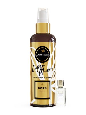 Спрей мист для тела и волос парфюмированный U029 Fleur Narcotique, 200 мл