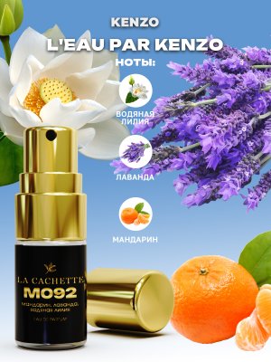 Пробник парфюмерной воды M092 по мотивам L'Eau par, 2 мл (Мужской аромат)